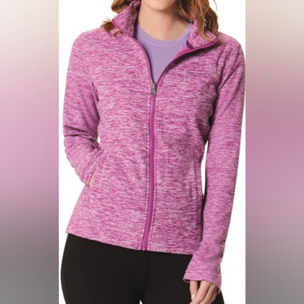 Columbia Women's Heather Pink Pullover Top